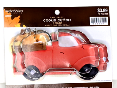 #ad Cookie Cutters Truck Set 2 One Large One Medium NEW $9.81