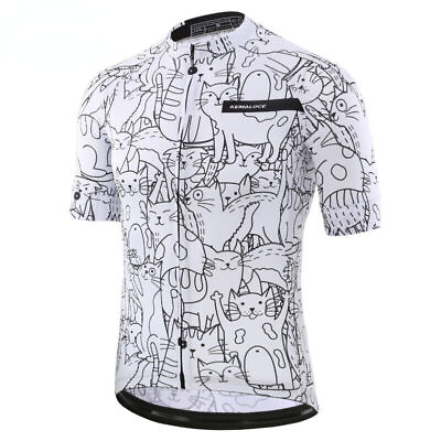#ad Breathable Unisex Cycling Jersey Spring Anti Pilling Eco Friendly Bike Clothing $31.47