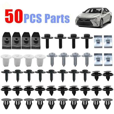 #ad Body Bolts U nut Clips M6 Engine Under Cover Splash Shield Guard for Toyota $8.69