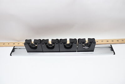 #ad Wall Mount Tool Holder with Sliding Tool Grips Aluminum Black 18quot; CT 555 40 1 $15.64