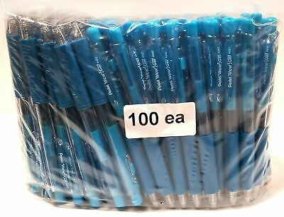 #ad NEW Pentel WOW Retractable Gel Pen SKY BLUE Medium .7mm BULK 100 pcs K437 SBR $18.95