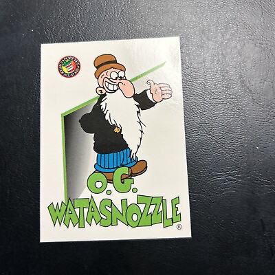#ad Jb12 Popeye 1994 Card Creations #12 O.G. Watasnozzle $3.49