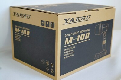 #ad Yaesu M 100 Dual Element Desk Microphone w Dynamic amp; condenser element $349.99