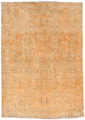 #ad Antique Distressed Floral Classic 6’4X9 Vintage Oriental Rug Farmhouse Carpet $811.00
