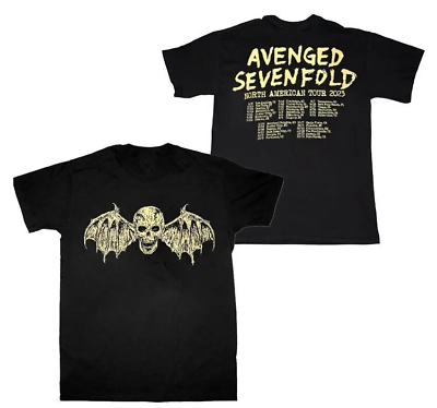 #ad Avenged Sevenfold 2023 Music Tour T Shirt $7.99