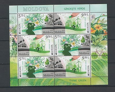 #ad Moldova 2016 CEPT Europa quot;Think Greenquot; Booklet $4.99