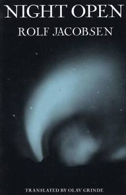 #ad Night Open: Selected Poems Paperback By Jacobsen Rolf ACCEPTABLE $7.77