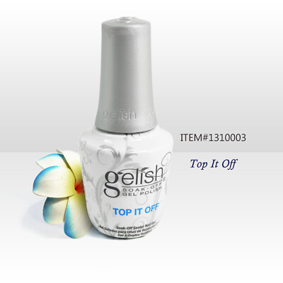 #ad Nail Harmony Gelish UV Top Coat Soak Off Gel Top It Off 0.5oz 15ml $12.99