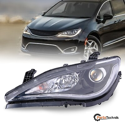 #ad For 17 20 Chrysler Pacifica HID Headlight Headlamp w LED DRL Driver Side Left LH $259.99