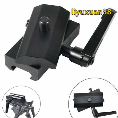 #ad Rotating Quick Detachable Bipod Adapter fits Picatinny Rails for Harris Bipods $19.99