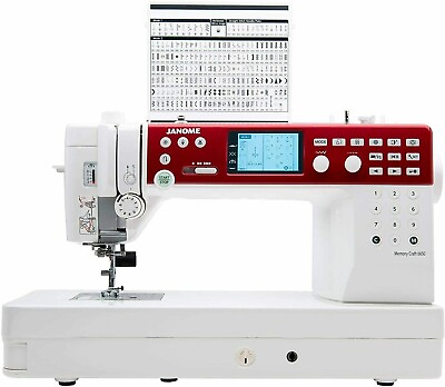 #ad Janome Memory Craft 6650 MC6650 Sewing and Quilting Machine Refurbished $1599.00