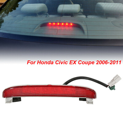 #ad 3rd Rear Center Brake High Mount Stop Light Fit For Honda Civic EX 2006 2011 $23.27