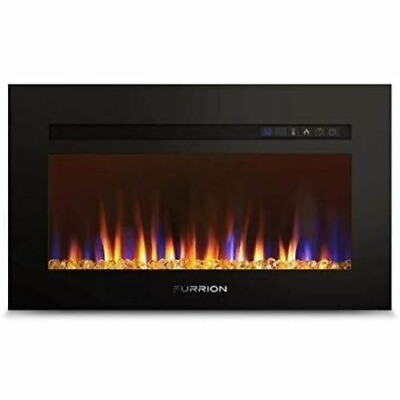 #ad Furrion RV FF30SC15A BL 30quot; Electric Built In Fireplace LED W Remote $185.95