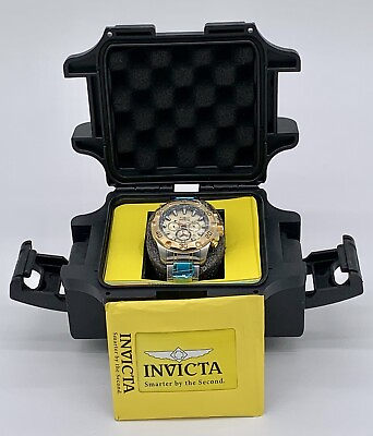 #ad New INVICTA Men Pro Diver Model 20012 Quartez Two Tone 100M Stainless Watch $225.00