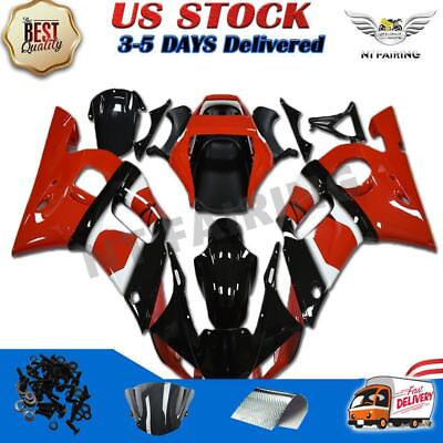 #ad Fairing Injection ABS Plastic Kit Fit for YAMAHA 1998 1999 2000 2001 2002 YZF R6 $419.99