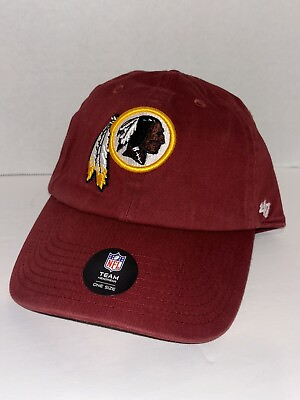 #ad Washington Redskins #x27;47 Primary Clean up Adjustable Hat Burgundy OSFA $25.46