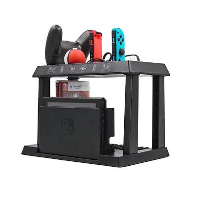 #ad Controller Charger Charging Dock Storage Stand for Nintendo Switch Joy con PRO i $56.09