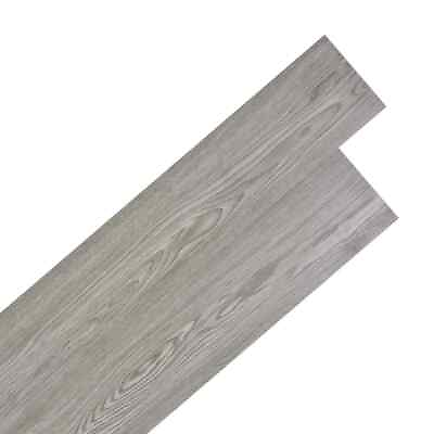 #ad Self adhesive PVC Flooring Planks 54 ft² 0.08quot; Dark Gray vidaXL $210.35