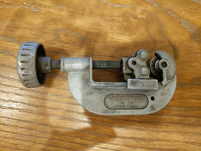 #ad Vintage General No.120 Pipe Cutter Made in USA Tool Metal $18.00