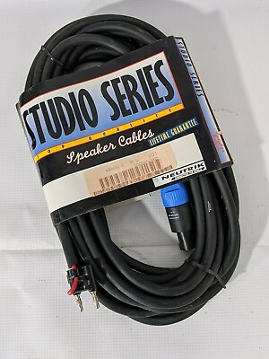#ad Neutrik Studio Series Speaker Cable 30 Feet 12G N B NL4FC PT Q01D NEW $59.99