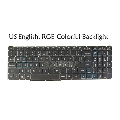 #ad Laptop Keyboard For Acer Predator Helios Neo PHN16 71 RGB Colorful Backlit New $43.19