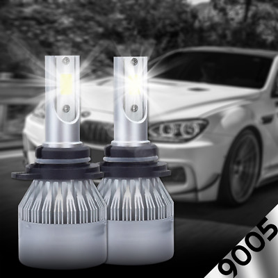 #ad NEW 2x 9005 H10 9145 6000K White OEM 100W LED CREE Headlight Bulbs Kit Fog Light $14.10