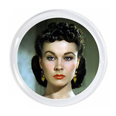 #ad Scarlett O#x27;Hara Gone With The Wind Magnet big round 3 inch diameter with border. $7.99