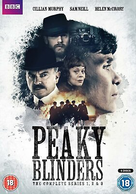 #ad Peaky Blinders Series 1 3 Boxset DVD Cillian Murphy Sam Neill UK IMPORT $8.48