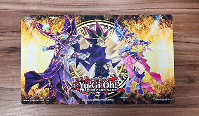 #ad YuGiOh Win a Mat Yugi Dark Magician Dark Magician Girl Playmat $39.95