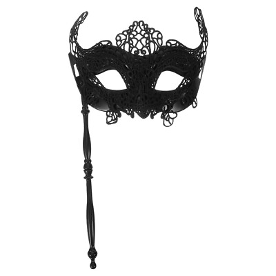#ad 1PC Cosplay Mask Masquerade Mask Cosplay Mask Half Mask Costume Mask With Stick $8.83