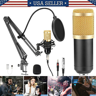 #ad Professional USB Condenser Podcast Microphone for Gaming Recording Streaming $28.50