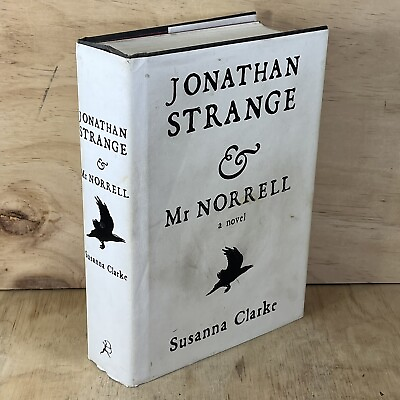 #ad Jonathan Strange amp; Mr. Norrell Susanna Clarke HCDJ 2004 1st US Print White $4.00