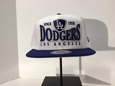 #ad Los Angeles Dodgers LA New Era 9Fifty Snapback Hat Cap MLB Baseball $39.99