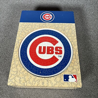 #ad Chicago Cubs Iconic Wooden Puzzle 500pcs 19.7 X 19.7 Inches Brand New MLB $74.50