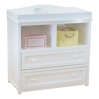#ad Leila 2 Drawer Changing Table White $142.80