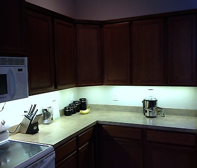 #ad Kitchen Under Cabinet Professional Lighting Kit COOL WHITE LED Strip Tape Light $11.95