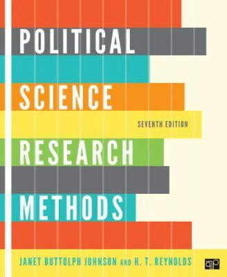 #ad Political Science Research Methods Paperback Johnson Janet B. and Reynolds.. $13.94