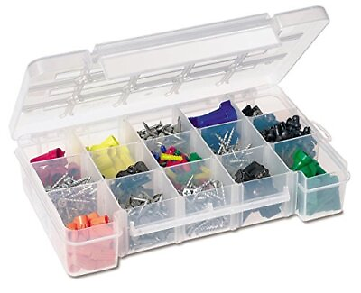 #ad 05805 Plastic Portable Parts Storage Case for Hardware and Crafts with Hinged... $16.51