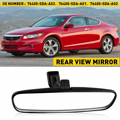 #ad OE# For Honda Acura Interior Rear View Mirror 76400 SDA A03 Assy Parts $26.99