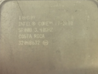 #ad #ad Intel Core i7 2600 SR00B 3.40ghz Costa Rica CPU $19.99