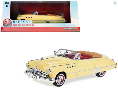 #ad Charlie Babbitt#x27;s 1949 Buick Roadmaster Convertible Rain Man Greenlight 1 43 Car $36.00