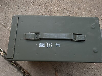 #ad Six US Military .50 Cal Ammo Can M2A1 M2A2 5.56MM Used $99.99