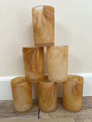 #ad Hollowick HONEY ONYX CYLINDER LAMP Pack Of 6 $150.00