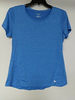 #ad Tek Gear DryTek T shirt Size L Blue $9.10