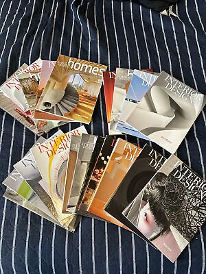 #ad Interior Design Magazine Lot Of 20. 2019 2021. Mostly 2020. Some “Homes” Issues. $44.99