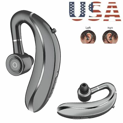 #ad Bluetooth Earphone Wireless Stereo Music Headset Hands free Earpiece for Calling $17.76