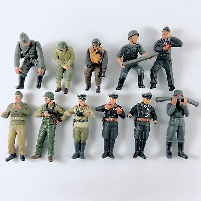 #ad 1:32 Scale 21st Century Ultimate Soldier WWII Army Infantry Pilot Your Choice $1.75