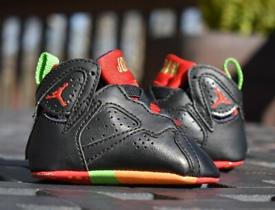 #ad Nike Air Jordan 7 Crib Bootie #x27;Marvin the Martian#x27; 305076 028 Baby Size 1C $35.00