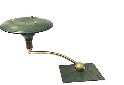 #ad Flying Saucer Lamp Mid Century Designer MG Wheeler 1940#x27;s $295.00