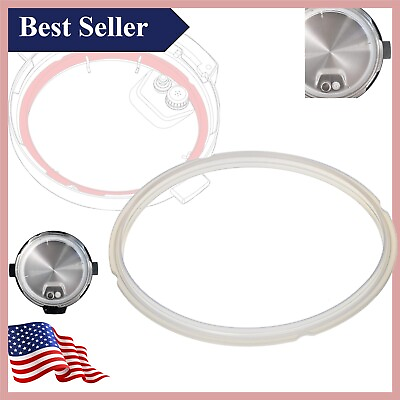 #ad Clear Silicone Seal Ring for 8 Qt Pressure Cooker Accessories Dishwasher Safe $19.95